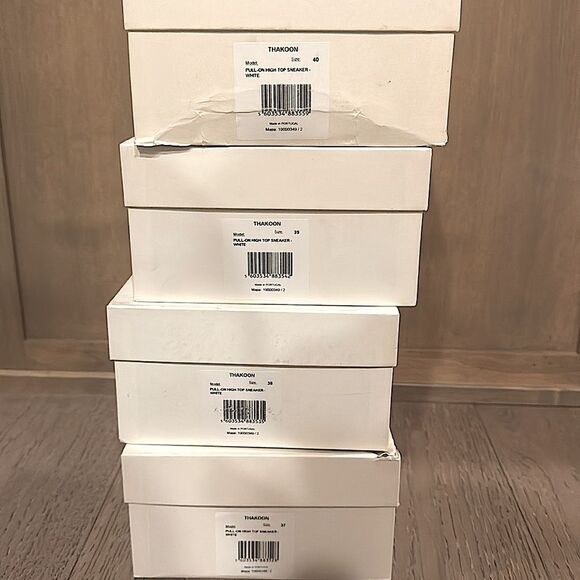 Thakoon Pull-On High Top Lace Up Sneakers - Picture 14 of 16